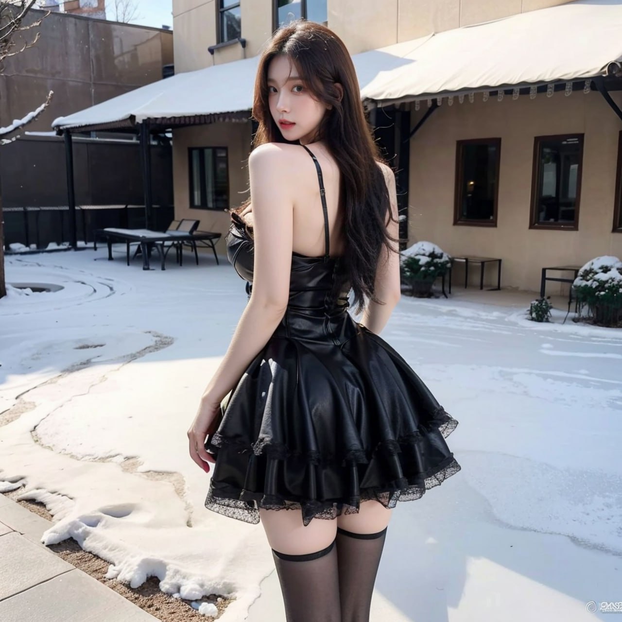 图片[12]-Ai 巨乳蕾丝皮裙 1-次元谷